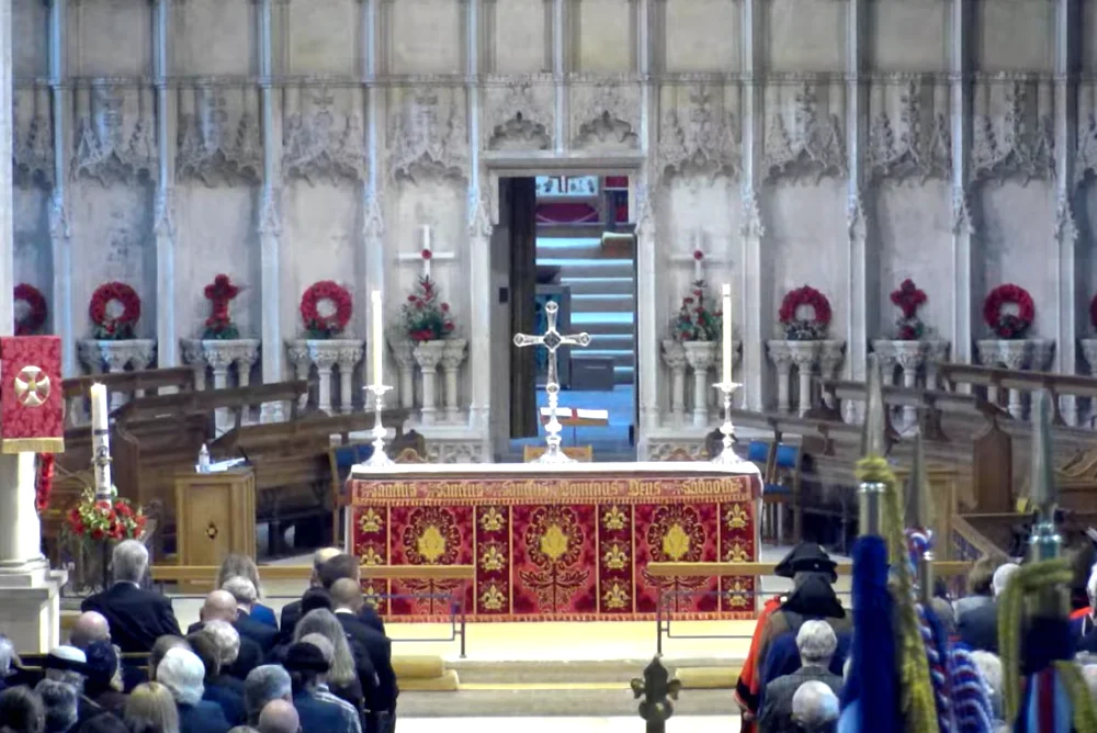 Altar at Christchurch Priory