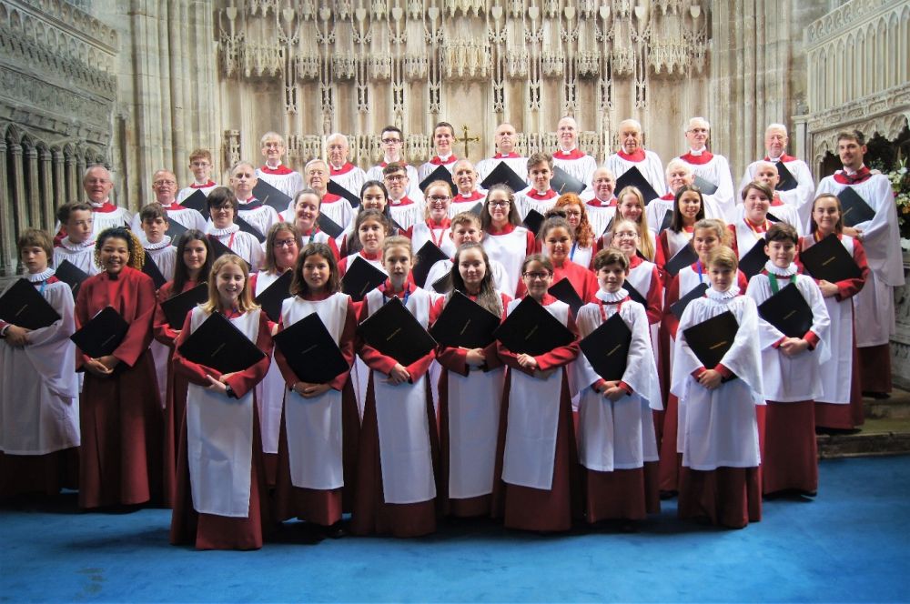 Choir at Christchurch Priory